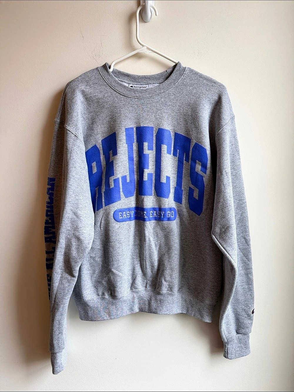 All American rejects Champion Gray Graphic Sweatshirt Size Medium